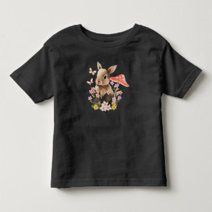 De Bebé Camiseta Cute Watercolor Bunny Toddler
