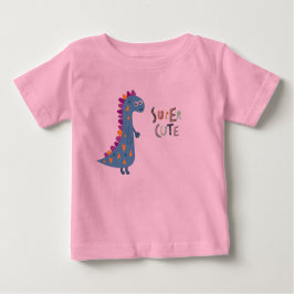 De Bebé Camiseta Cutie Dinosaur Baby