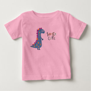 De Bebé Camiseta Cutie Dinosaur Baby