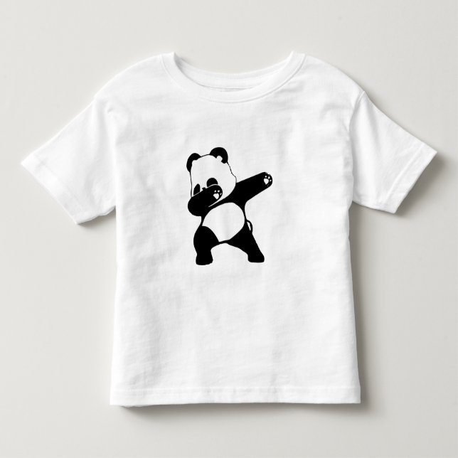 De Bebé Camiseta Dabbing Panda (Anverso)