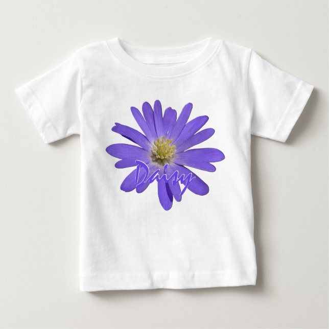 De Bebé Camiseta Daisy para bebés camiseta camiseta person (Anverso)