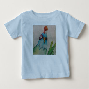 De Bebé camiseta del béisbol del pollo del niño