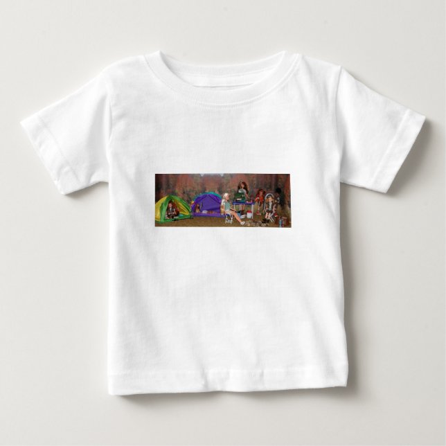 De Bebé camiseta del campo-bebé para mi perro Eva (Anverso)