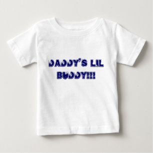De Bebé Camiseta del compinche del lil del papá