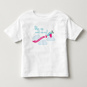 De Bebé Camiseta del cumpleaños del aeroplano para los