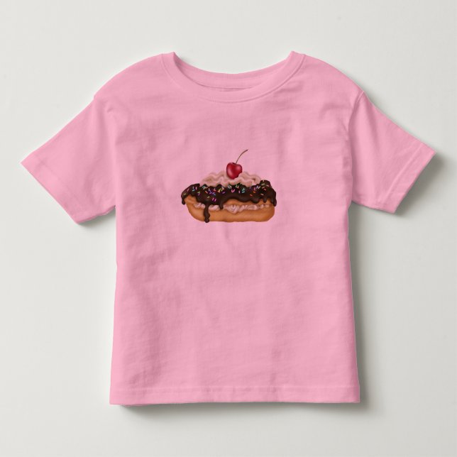 De Bebé Camiseta del Eclair del niño (Anverso)