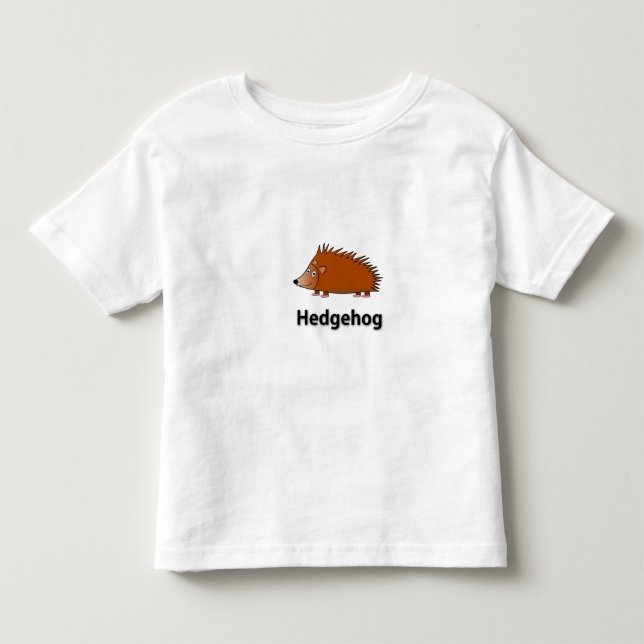De Bebé Camiseta del erizo (Anverso)