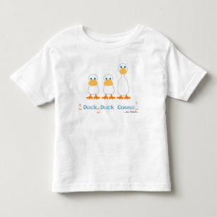 De Bebé Camiseta del ganso del pato del pato