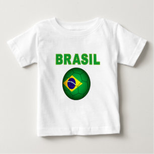 De Bebé Camiseta del mundial del Brasil
