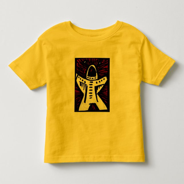De Bebé Camiseta del niño del astronauta (Anverso)