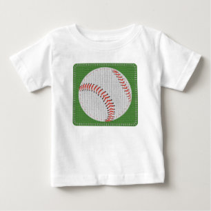 De Bebé Camiseta del niño del béisbol
