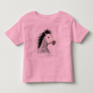 De Bebé Camiseta del niño del caballo del mustango
