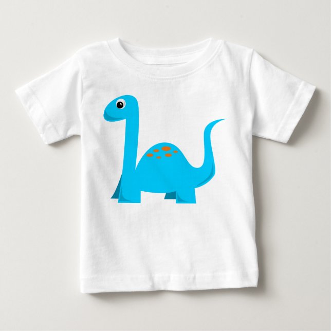 De Bebé Camiseta del niño del dinosaurio (Anverso)