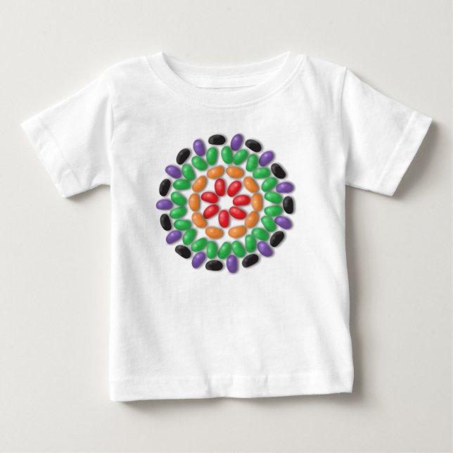 De Bebé Camiseta del niño del Jellybean (Anverso)