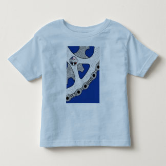 De Bebé camiseta del niño del logotipo-chaingang