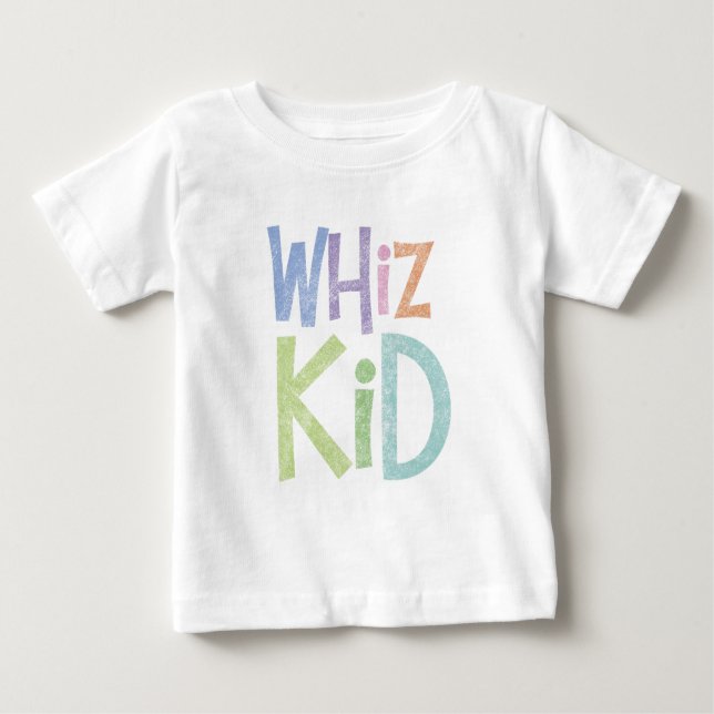 De Bebé Camiseta del niño del niño del Whiz (Anverso)