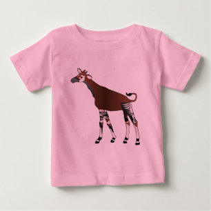 De Bebé Camiseta del niño del Okapi