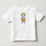 De Bebé Camiseta del niño del panecillo<br><div class="desc">Camiseta linda del niño del panecillo. Regalo de la diversión para los niños judíos o cualquier niño.</div>