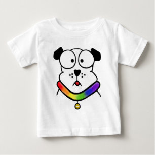 De Bebé Camiseta del niño del perro del orgullo