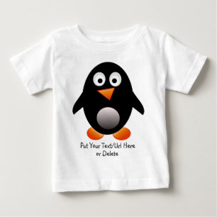 De Bebé Camiseta del niño del pingüino