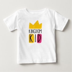 De Bebé Camiseta del niño del reino