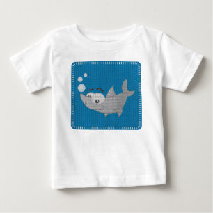 De Bebé Camiseta del niño del tiburón