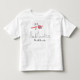 De Bebé Camiseta del niño del volante