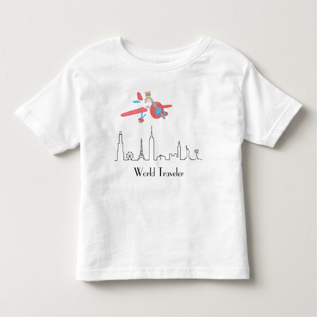 De Bebé Camiseta del niño del volante (Anverso)