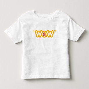 De Bebé Camiseta del niño del "wow"