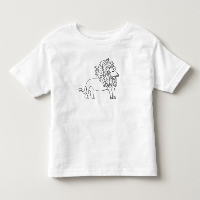 De Bebé Camiseta del niño - león (Anverso)