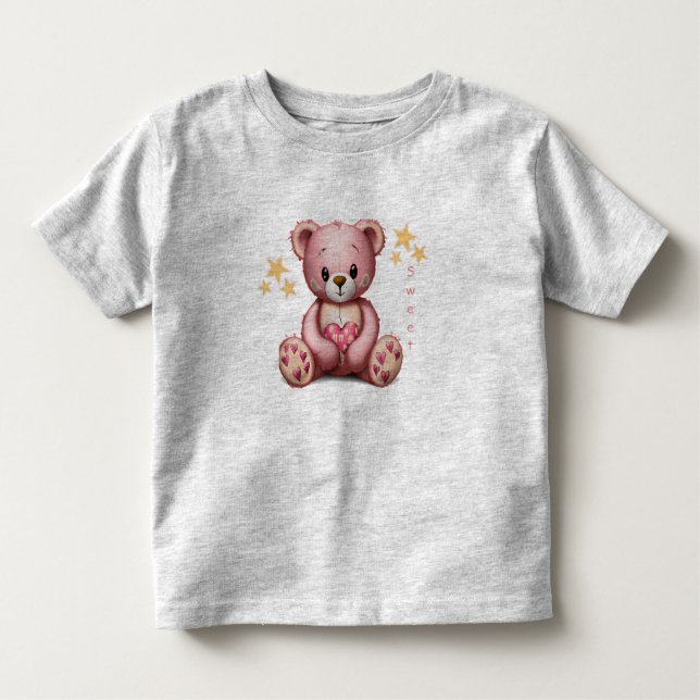 De Bebé Camiseta del niño pequeño (Anverso)