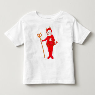 De Bebé Camiseta del "Pequeño Diablo Rojo"