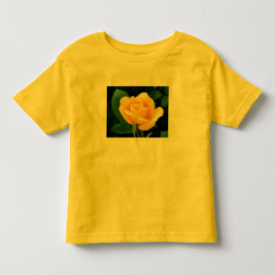 De Bebé Camiseta del rosa amarillo