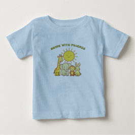 De Bebé Camiseta del sol amigable