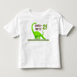 De Bebé Camiseta Dino-Mite Birthday dinosaur