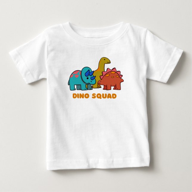 De Bebé Camiseta Dino Toddler (Anverso)