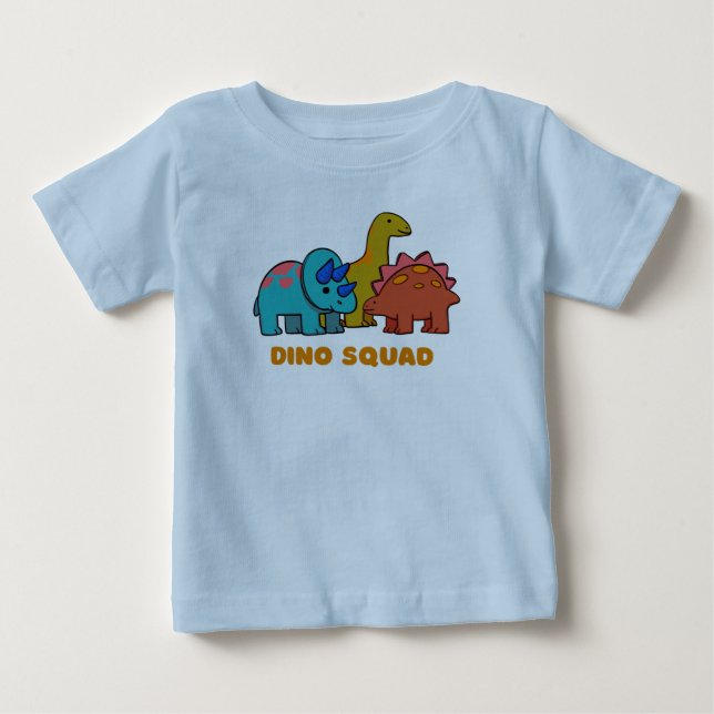 De Bebé Camiseta Dino Toddler (Anverso)