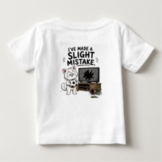 De Bebé Camiseta Divertida He Cometido un Pequeño Error - 