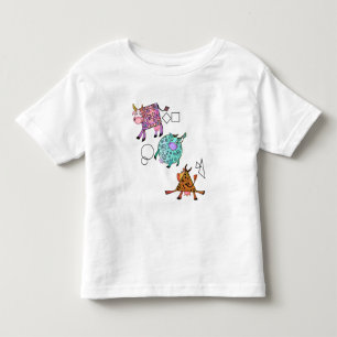 De Bebé Camiseta divertida para niños pequeños con vacas g