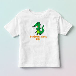 De Bebé Camiseta divertida para niños pequeños Tantrumsaur