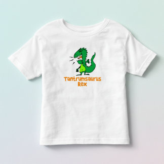 De Bebé Camiseta divertida para niños pequeños Tantrumsaur