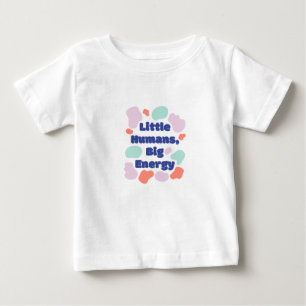 De Bebé Camiseta Divertida para Pequeños Humanos con Gran