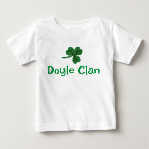 De Bebé Camiseta Doyle Clan Shamrock
