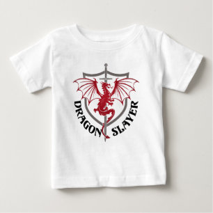 De Bebé Camiseta Dragon Slayer
