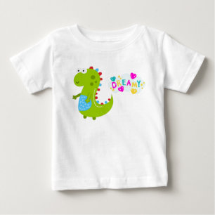 De Bebé Camiseta Dreamy Dinosaur Baby