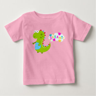 De Bebé Camiseta Dreamy Dinosaur Baby