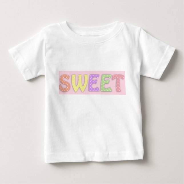 De Bebé Camiseta dulce (Anverso)