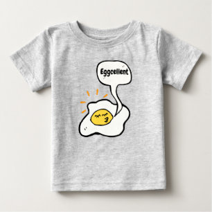De Bebé Camiseta Eggcellent Sunny Side Up
