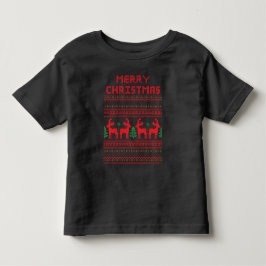 De Bebé Camiseta estilo arte pixel NAVIDAD FELIZ