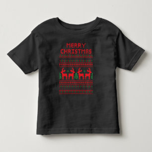 De Bebé Camiseta estilo arte pixel NAVIDAD FELIZ